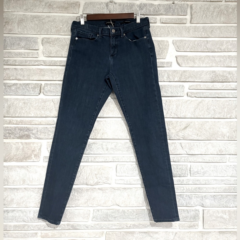 Banana Republic Premium Denim Skinny Dark Jeans